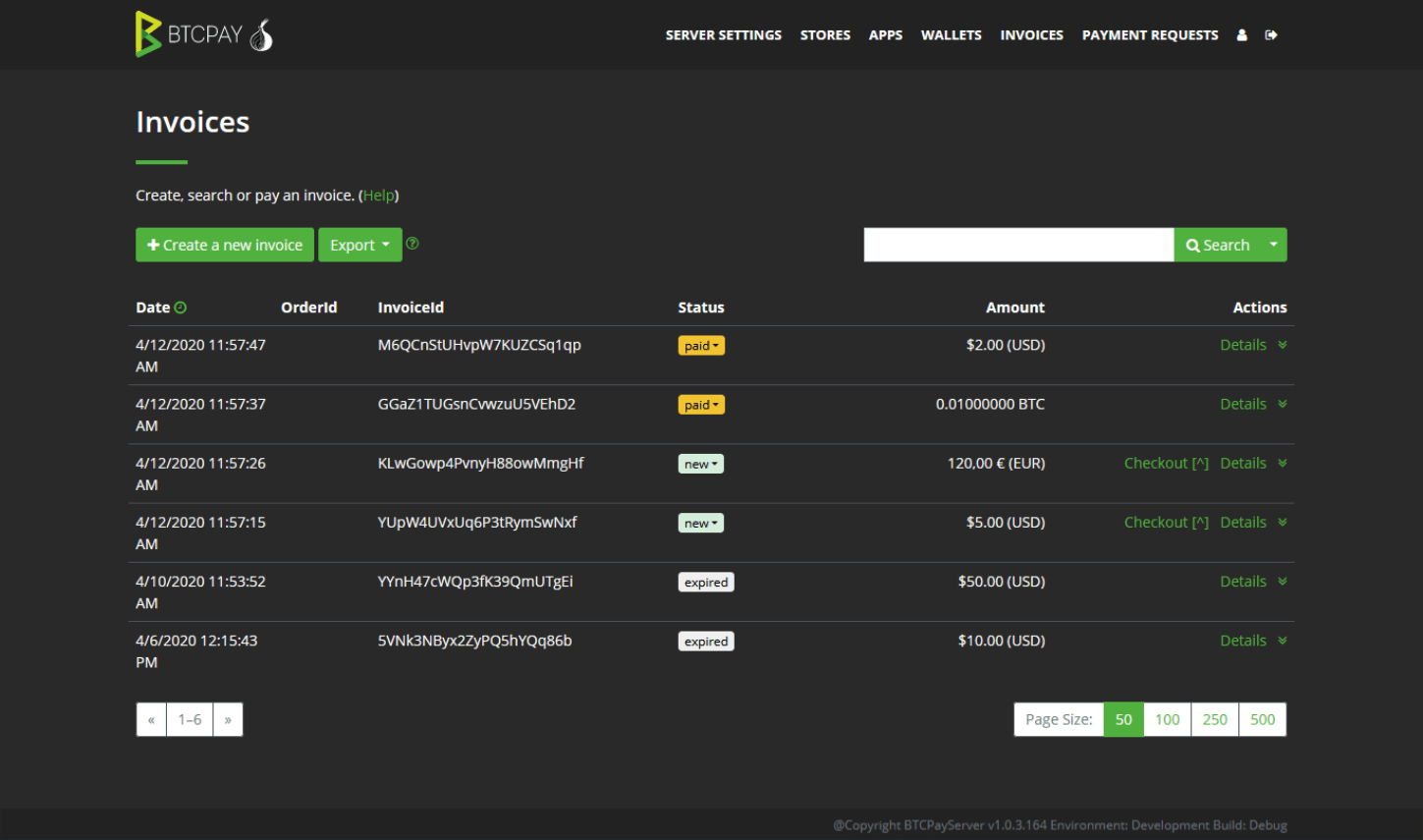 BTC Pay Server